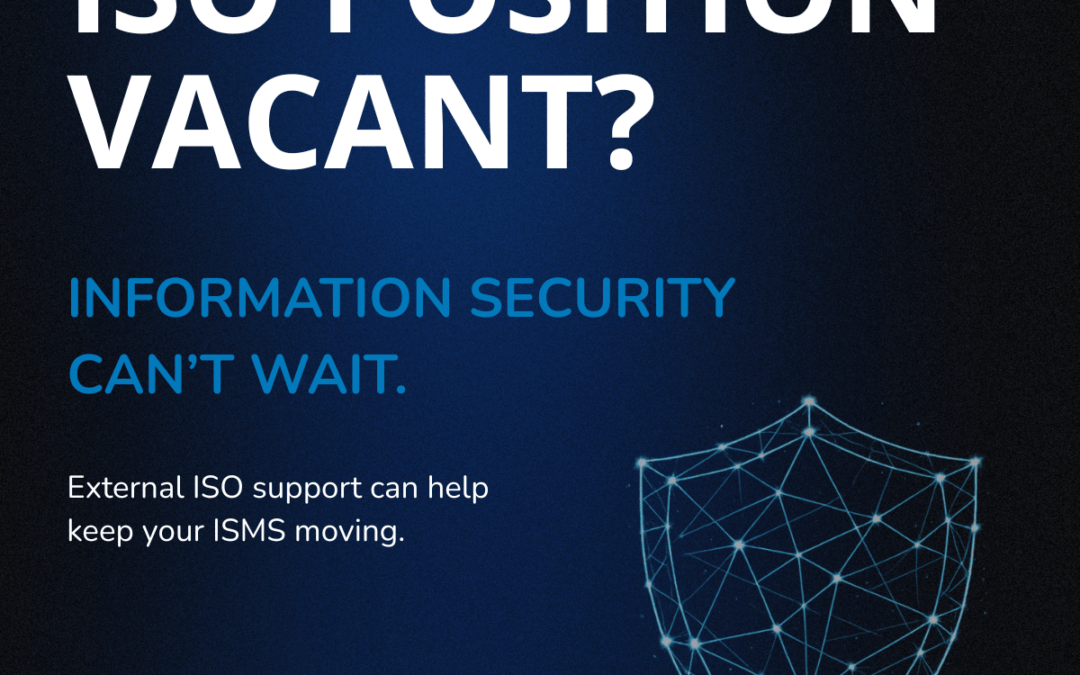 ISB Position Vacant? Warum Informationssicherheit nicht warten kann