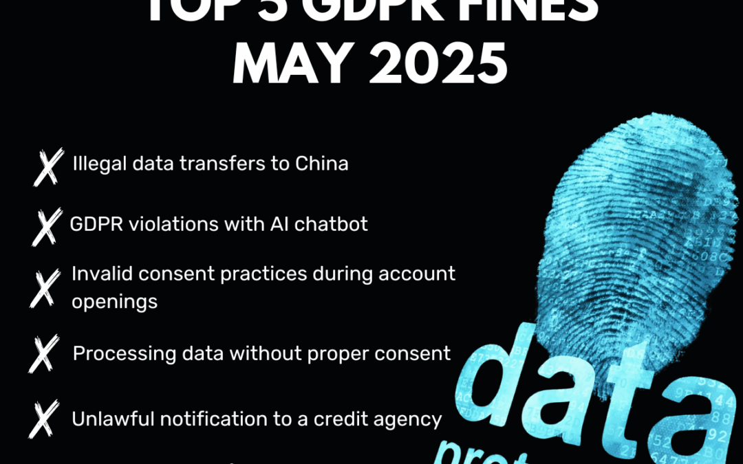 Datenschutz im Fokus: DSGVO-Bußgelder im Mai 2025